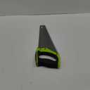 14 in. Pro Hand Saw, 11 TPI Fine-Cut Soft-Grip Hardpoint Handsaw Perfect for Sawing, Trimming, Gardening, Cutting Wood, Drywall, Plastic Pipes, Sharp Blade, Ergonomic Non-Slip Handle (green)