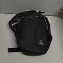 WATERFLY Crossbody Sling Backpack Sling Bag Travel Hiking Chest Bag Daypack (Black)