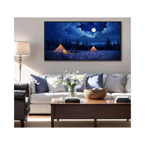 YDYSUNE Landscape Wall Art - Mountain & Nature Artwork for Walls - Scenery Canvas Wall Art - Forest Painting for Living Room - Rustic Farmhouse Decor - Wall Pictures for Bedroom 24×48IN