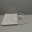 Beige Drum Lamp Shade, 13" Top x 13" Bottom x 10" High, Two Different Top Rings (Spider and UNO Fitter), Lamp Shade for Table Lamps Floor Lamps, Natural Linen Lampshade Replacement, Assembly Required