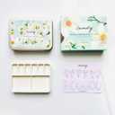 Watercolor Palette, Travel Watercolor Palette, for Artists Illustrations, Drawing (Empty Box) (8well) (4.3" x 3.1" x 0.5")