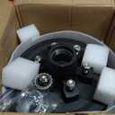 12" x 2" Trailer Brake Drum Kit, 6-Hole, 5.5" Bolt Circle Brake Drum for 5200 lb, 6000 lb Axles, Replacement Brake Hub Drum Assembly for Rvs, Trailer and Semi Truck