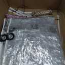 Clear Vinyl Tarp Heavy Duty Waterproof with Grommets, 8×14 FT 14 Mil, Clear Tarps-8x14FT