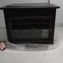duraflame Freestanding Electric Fireplace Stove Heater with 3D Flame Effect for 1,000 Sq. Ft, Bronze