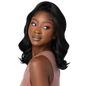 Outre Lace Front Wig - Perfect Hair Line 13X4 - Jeannie (OFF BLACK 1B)