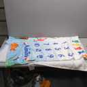 Gone Fishing Baby Monthly Milestone Blanket Little Fisherman Bobber Photo Prop Ideas for Newborn Boy & Girl Nursery Dcor (40" X 50")