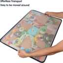 Tektalk Jigsaw Puzzle Board with Puzzle Dustproof Cover Up to 1500 Pieces (Khaki)
