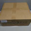 Set of 2 Artificial Topiary Ball Trees with White Mum, Faux Boxwoods for Outdoor Planters with Ground Spike, UV Resistant Artificial Outdoor Plants for Porch, Fake Bushes Round Shrub