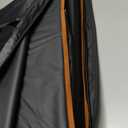 Dog Car Seat Cover for Back Seat, 52"x65" Waterproof Hard-Bottom Hammock with Side Flaps, Heavy-Duty 450lbs, Non-Slip & Scratch-Proof PU Leather Protector for SUV, Truck & Sedan Brown