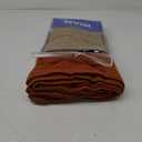 MIULEE Rust Curtains 90 Inch Length 2 Panels for Bedroom Living Room, Terracotta Soft Thick Linen Textured Window Drapes Semi Sheer Light Filtering Back Tab Rod Pocket Burlap Look Fall Decor
