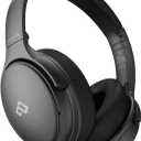 INFURTURE Over Ear Headphones Active Noise Cancelling Headphones, H1 Wireless Bluetooth Headset, Deep Bass Headset, Low Latency, 90H Playtime, Foldable Headphone for Sport Running Cool Gadgets Gift (Black)