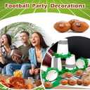 24 Pack Football Stress Balls with 6 Funny Faces - 1.57 Inch Mini Squishy Football Party Favors, Goodie Bag Stuffers, Classroom Treasure Box Prizes, Teen Anxiety Relief Toys & Kids Birthday Gifts