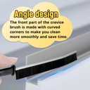 Crevice Gap Cleaning Brush Tool, 8 PCS Crevice Cleaning Brushes, Cleaning Brushes for Household Use, Multifunctional Hard Bristle Cleaning Brush, Gap Clean Brush Tools