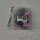 popvil Women's One Piece 2025 Tummy Control Swimsuits Neon Color Block Swimwear Deep V Neck Slimming Bathing Suit (Large, Black1)