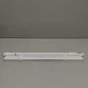 LazBlinds No Drill 1" Vinyl Mini Blinds, 24" W x 48" H, White