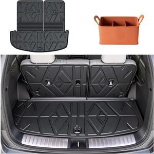 Prosheve Cargo Mat Replacement for Hyundai Palisade 2020-2025 All Weather TPE Rear Cargo Liner with Seat Back Cover Replacement for Hyundai Palisade Accessories