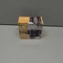 The Original Salt and Pepper Shakers set - Black -Spice Dispenser with Adjustable Pour Holes - Stainless Steel & Glass - Set of 2 Bottles