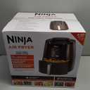 Ninja Air Fryer | 4 QT Capacity | 4-in-1 Roast, Crisp, Roast, Reheats, & Dehydrates | Dishwasher Safe Parts | 105F-400F | Includes 20 Easy & Healthy Recipes | 1550 watt | Grey | AF101