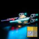 Hilighting Upgraded Led Light Kit Compatible with Lego Rebel U-Wing Starfighter Building Set, Lights Decoration Compatible with Lego 75399 (Model Not Included)