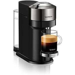 Nespresso Vertuo Next Deluxe Coffee and Espresso Machine by De'Longhi, Chrome