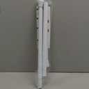 White Tension Curtain Rod for Windows 28 to 48 inch, Adjustable Expandable Pressure Spring Curtain Rod No Drilling, 7/8" Curtain Rod for Bedroom Doorway Closet Door