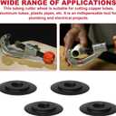 41317 Tubing Cutter Replacement Wheel Fits For RIDGID Model E-3469, copper pipe cutter Wheel Compatible with 101 103 104 117 118 150 151 152 153 205 Copper Pipe Cutter-4 pcs