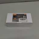 BESTTEN Keyed Entry Door Knob, Entrance Door Lock, Standard Ball, All Metal, Matte Black