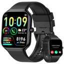 Jugeman Smart Watch for Men Women (Answer/Make Calls), 1.96"HD Smartwatch 113+ Sport Modes, New Activity Tracker with Heart Rate/Sleep Monitor Pedometer, IP68 Waterproof Fitness Watch for Android iOS