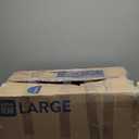 Vanity Desk with Mirror and Lights, Makeup Vanity Desk with 4 Fabric Drawers & Storage Shelvs & Chair, 3 Color Modes & Adjustable Brightness, Rustic Brown Vanity, Vanity Set, Bedroom Furniture