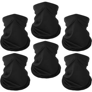 Neck Gaiter,6 Pack Summer Cooling Breathable Face Mask for Outdoors
Stretch Moisture
