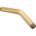 Moen Brushed Gold 8-Inch Standard Shower Arm with 1/2-Inch Universal Threads, 123815BG