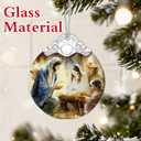 Christian Gifts: Nativity Scene Christmas Ornaments (Religious Christmas Decorations) | Christian Holiday Decor, Holy Family Ornament, Religious Gifts, Baptism Gift & Unique Faith Festival Gift