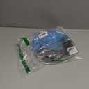 Ultra Clarity Cables RG6 Coaxial Cable 35 Foot, in-Wall CL3 Coax Cable Extension for TV Broadband Antenna DVR Satellite, Quad Shield Cable Wire with F-Type Connector 3 Ghz - Black