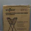 Baseball Caddy with Wheels, Holds 100+ Baseballs or 50+ Softballs, Extra Large Ball Caddy for Baseball and Softball Drills, Easy Set Up and Carrying, Ball Caddy for Outdoor/Indoor