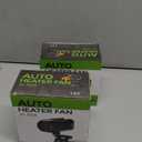 DaisyInner 2 Pieces Portable Car Heater & Defogger 12v 150w Cars Quickly Defroster 2 in 1 Heating & Cooling Plug in Heaters for Auto Warmers for Vehicle Car Windshield Heater Black