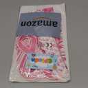 123Pcs Pink Ribbon Breast Cancer Awareness Bulletin Board Classroom Decoration Set, Pink Ribbon Cutouts Name Tags Border Trim Charity Event Decor Office School Chalkboard Wall Supplies