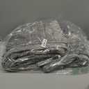 RECYCO Luxury Velvet Quilt Set Full Queen Size, Lightweight Velvet Comforter Set, Oversized Bedspread Coverlet Quilted Bedding Set, with 2 Matching Pillow Shams, for All Season, Gray