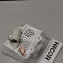 PrimeChime Plus 2 Electric Doorbell Kit - Doorbells for Home - Includes Selectable Ring Chimes - Stucco Button, Architectural Bronze - NICOR Lighting