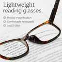CCVOO +1.0 Reading Glasses for Women, Eyeglasses, Blue Light Readers for Women, Computer Eye Glasses, Cheaters