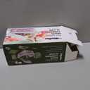 Mueller Pro-Series 10-in-1, 8 Blade Vegetable Chopper, Onion Mincer, Cutter, Dicer, Egg Slicer with Container, French Fry Cutter Potato Slicer, Home Essentials, Salad Chopper White Sand/Green