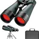 ESSLNB 30x80 Astronomy Binoculars Giant for Adults, Waterproof Outdoor Binoculars for Travel Stargazing Bird Watching Hunting with Built-in Tripod Adapter and Carrying Bag