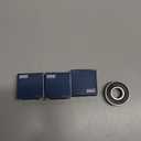 XIKE 4 Pcs 6201-8-2RS Bearings 1/2" x32x10mm, Double Rubber Seals and Pre-Lubricated, Deep Groove Ball Bearing