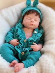 Yokyyi 18" Full Silicone Baby Girl Doll - Lifelike Reborn Baby