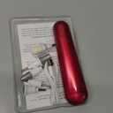 Professional Manicure Pedicure Set - Cordless Electric Foot Nail Care Trimmer Buffer Tools - 5 Speeds, Rechargeable, Thick Nails (Red)