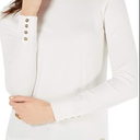 Tommy Hilfiger Womens Button Trim Pullover Sweater, M