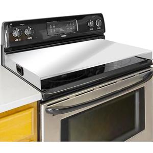 Stainless Steel Gas Stove Top Cover, Noodle Board Cooktop Cover, Kitchen Organizer for Gas and Electric Stove Range Expanding Kitchen Space, Large Size 36"x 23.6"x3", Sliver