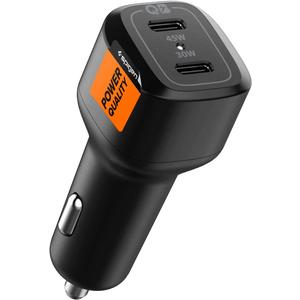Spigen for USB C Car Charger, 75W Dual USB Super Fast Charge PD PPS 45W 30W Car Adapter Compatible with iPhone 17 16 15 Air, Galaxy S25 Ultra S25 Plus S25 S24, Pixel 10 Pixelsnap, MacBook Air/Pro Spigen for USB C Car Charger, 75W Dual USB Super Fast Charge PD PPS 45W 30W Car Adapter Compatible with iPhone 17 16 15 Air, Galaxy S25 Ultra S25 Plus S25 S24, Pixel 10 Pixelsnap, MacBook Air/Pro