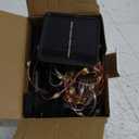 Magicnight Solar Mini Teeny Tiny Lights,Starry String Light for Garden Fairy,Tree,Railing,Arbor,Fence,16 Feet 50LEDs,2 Pack,Warm White