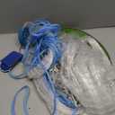 Cast Nets 4.5ft-10ft Radius|3/8",1/2",1" Mesh for Fishing with Chain Bottom, Salt Water Casting Fishing Net Gear, Easy Throw Nets Fishing Bait - Elite Series