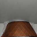 Lanpn Metal Christmas Tree Collar 20 inch, Christmas Tree Ring Collar for Small Mini Pencil Xmas Stand Cover Real Artificial Trees Indoor Outdoor Decoration (Bronze, Diamond)